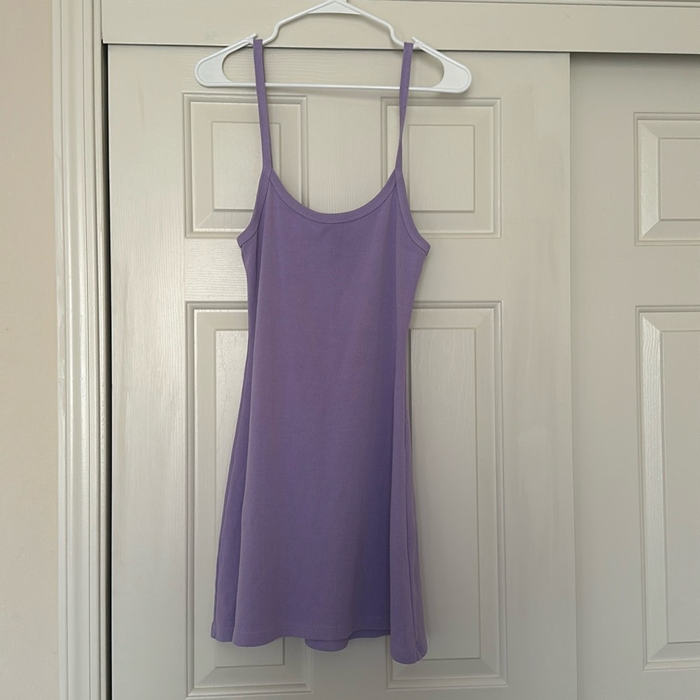 Medium purple bodycon dress from Los Angeles Apparel